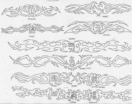 Tribal Band Images Tattoos